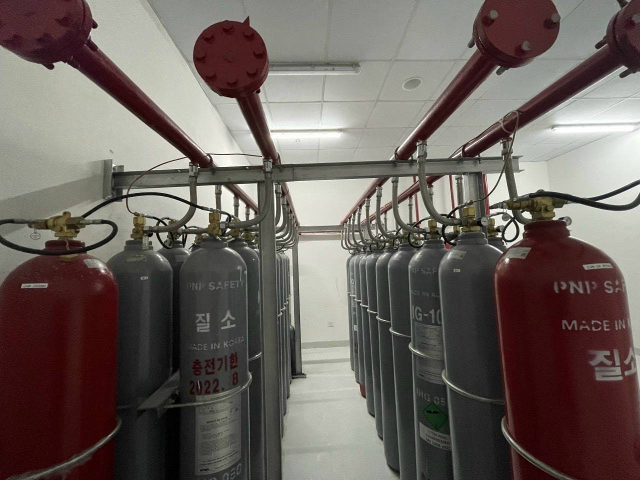 hệ thống chữa cháy tự động bằng khí sạch fm-200