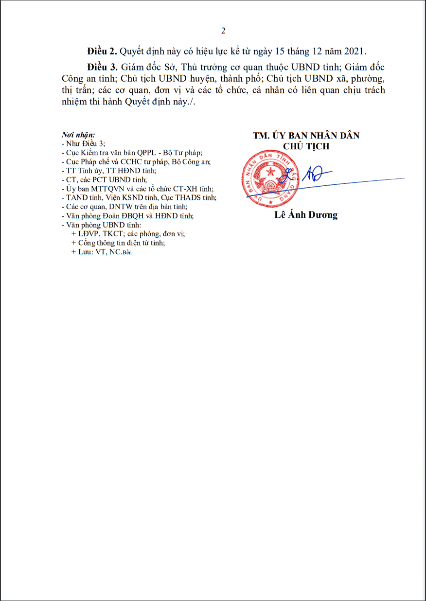 PCCC tỉnh Bắc Giang: Quy định số 63/2021//QĐ-UBND tỉnh Bắc Giang, ngày 27/11/2021