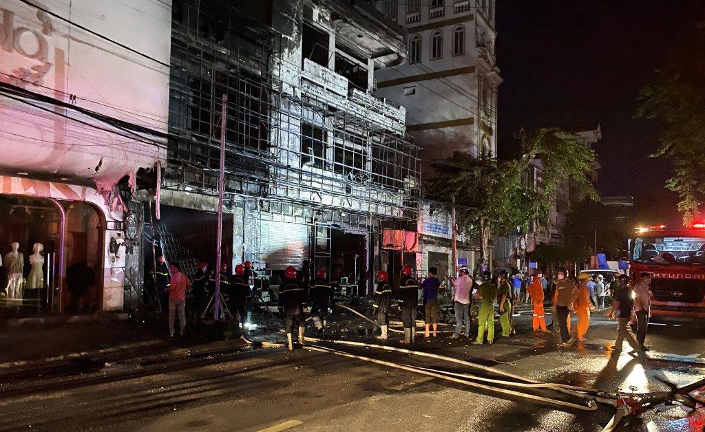 PCCC tỉnh Quảng Ngãi: Đám cháy được dập tắt