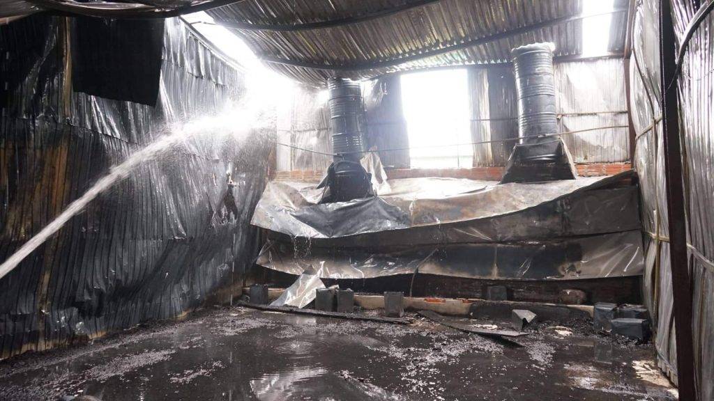 PCCC tỉnh Hà Tĩnh: Hiện trường sau đám cháy