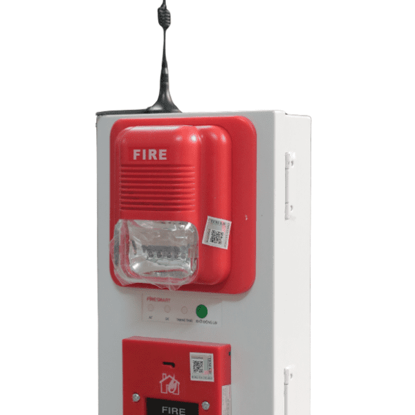 Tủ trung tâm báo cháy 8 kênh FCP-8C FireSmart 7 Hộp tổ hợp báo cháy không dây địa chỉ FSMBL-001