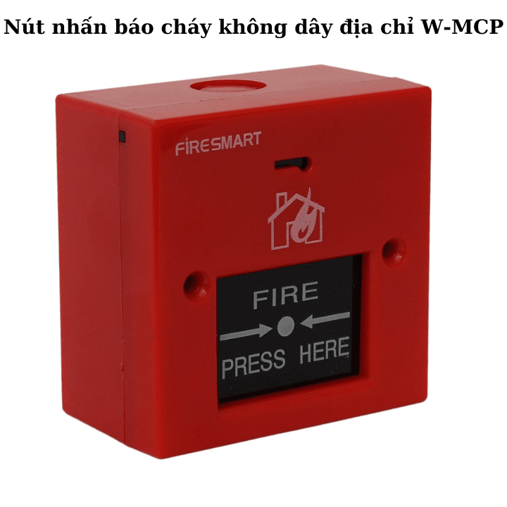 Hộp tổ hợp báo cháy không dây địa chỉ FSMBL-001 6 Nút nhấn báo cháy địa chỉ không dây FireSmart