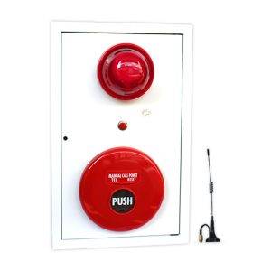 Thiết bị báo cháy không dây – kết nối Điện Thoại - 2024 8 Tổ hợp chuông báo cháy - còi đèn báo cháy - nút nhấn báo cháy