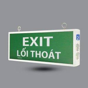 Đèn chiếu sáng sự cố - Đèn exit (biển Exit) chỉ dẫn thoát nạn 11 đèn exit thoát hiểm paragon