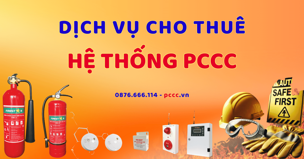 dịch vụ cho thuê hệ thống pccc