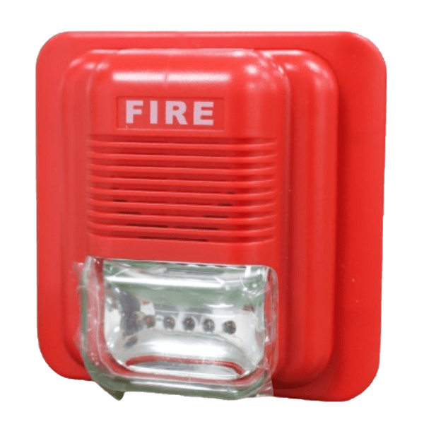 Tủ trung tâm báo cháy không dây WCP-1 12 Còi đèn báo cháy kết hợp FSBL-001 FireSmart