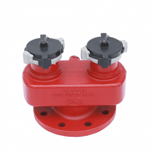 HỌNG TIẾP NƯỚC CHỮA CHÁY 4 HỌNG TIẾP NƯỚC 2 CỬA TOMOKEN D65 (TMHK-2D65-100A)
