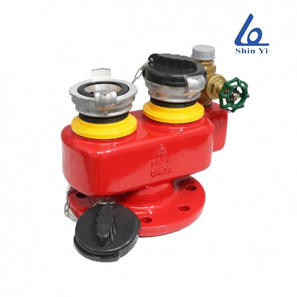 Van một chiều lá lật RDCV ShinYi 4 Trụ tiếp nước PCCC 2 cửa ShinYi