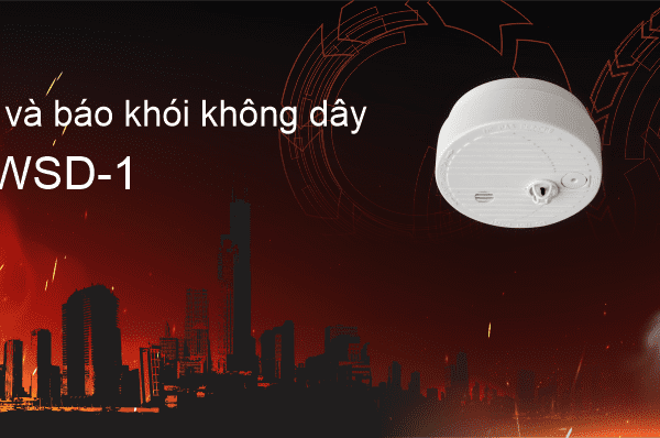 MODULE GIÁM SÁT KHÔNG DÂY ĐỊA CHỈ WBM 5 ĐẦU BÁO NHIỆT KHÔNG DÂY LIÊN ĐỘNG FIRESMART