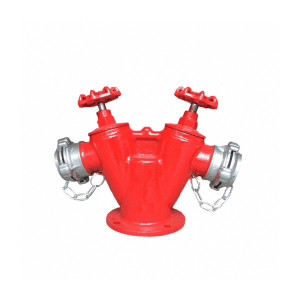 Họng tiếp nước 2 cửa 83MEC 5 Trụ chữa cháy 2 cửa có ren trong