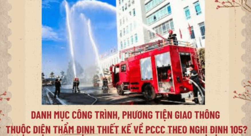 Phụ lục III. Danh mục công trình, phương tiện giao thông thuộc diện thẩm định thiết kế về PCCC do cơ quan quản lý chuyên ngành thẩm định Phụ lục III. Danh mục công trình, phương tiện giao thông thuộc diện thẩm định thiết kế về PCCC do cơ quan quản lý chuyên ngành thẩm định