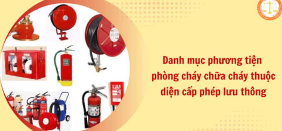 Phụ lục V. Danh mục phương tiện PCCC, CNCH và vật liệu, cấu kiện ngăn cháy, chống cháy thuộc diện cấp giấy phép lưu thông Phụ lục V. Danh mục phương tiện PCCC, CNCH và vật liệu, cấu kiện ngăn cháy, chống cháy thuộc diện cấp giấy phép lưu thông