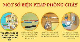 Biện pháp phòng cháy tại nhà ở 5 Biện pháp phòng cháy
