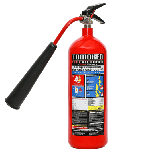 Những vật dụng PCCC cần có trong mỗi gia đình 5 Bình chữa cháy CO2