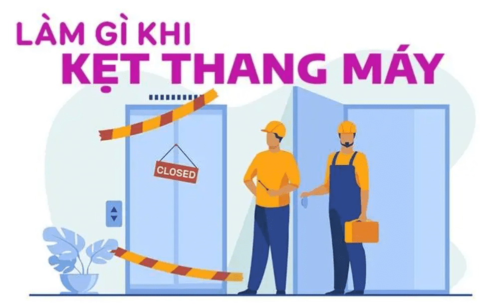 Cách xử lý khi kẹt trong thang máy gặp cháy 5 Cách xử lý khi bị mắc kẹt trong thang máy gặp cháy