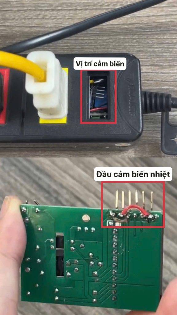 Ổ cắm cảm biến nhiệt Firesmart Ổ cắm cảm biến nhiệt Firesmart