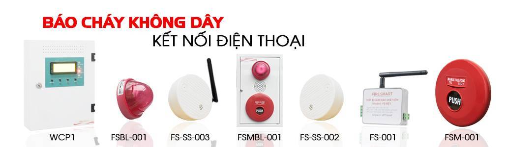 Báo cháy không dây - Giải pháp an toàn cho mọi công trình 5 Thiết bị báo cháy không dây Firesmart
