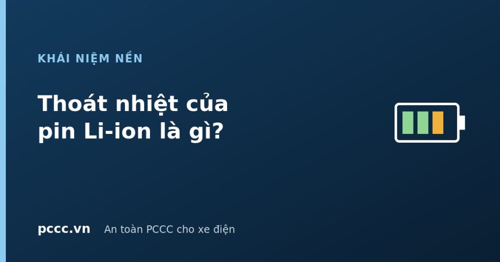 Thoát nhiệt của pin Li-ion là gì? Vì sao rất khó dập cháy pin Thoát nhiệt của pin Li-ion là gì? Vì sao rất khó dập cháy pin