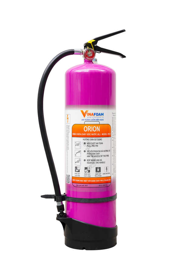 Bình chữa cháy đa năng ORION 6 lít VinaFoam 1 Bình chữa cháy đa năng ORION 6 lít VinaFoam