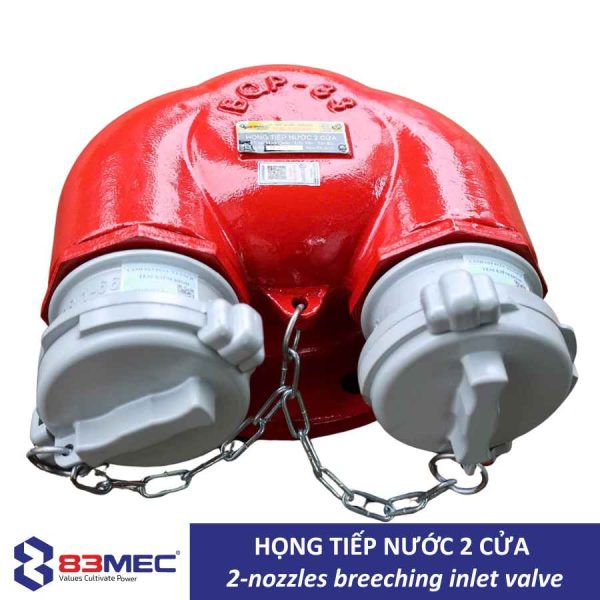 TRỤ CHỮA CHÁY 14 Họng tiếp nước 2 cửa 83MEC PN10 PN16