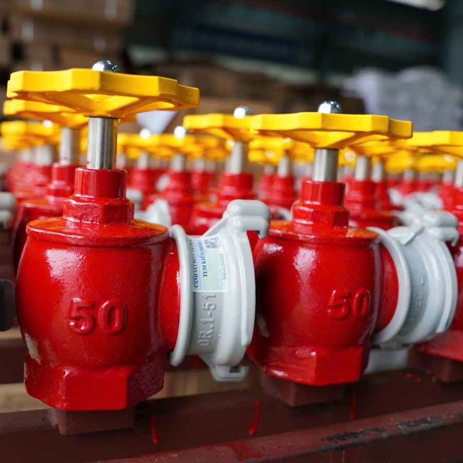 Van góc chữa cháy DN50, DN65 83MEC 2 Van góc chữa cháy 83MEC