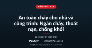 An Toàn Cháy Cho Nhà Và Công Trình: Ngăn Cháy, Thoát Nạn, Chống Khói 3 An toàn cháy cho nhà và công trình: Ngăn cháy, thoát nạn, chống khói