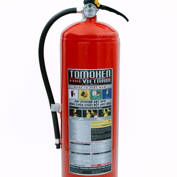 Bình chữa cháy CO2 5kg 83MEC 5 Bình chữa cháy xách tay bột ABC 8kg Tomoken TMK-VJ-ABC/8kg