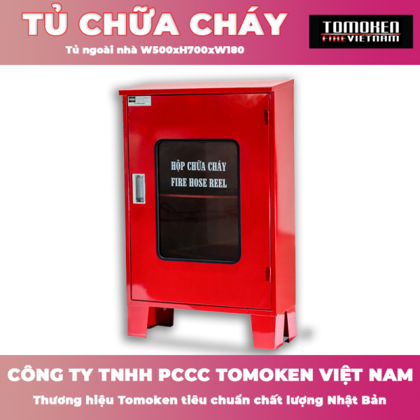 Tủ chữa cháy ngoài nhà Tomoken TMK-NN700-0.6 - mã TMK-NN700-0.6