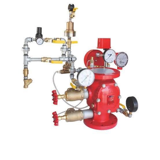 Van khô 1 Van khô (dry pipe valve) của hệ thống chữa cháy sprinkler kiểu khô