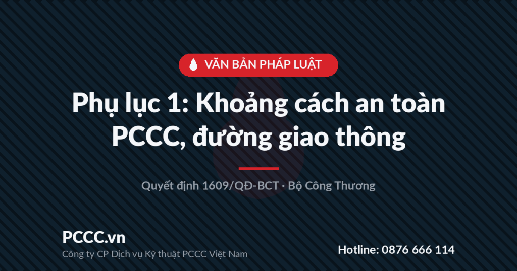 Nhà xưởng không đủ khoảng cách an toàn PCCC, xe chữa cháy không tiếp cận được — giải pháp theo Phụ lục 1 Quyết định 1609/QĐ-BCT Nhà xưởng không đủ khoảng cách an toàn PCCC, xe chữa cháy không tiếp cận được — giải pháp theo Phụ lục 1 Quyết định 1609/QĐ-BCT