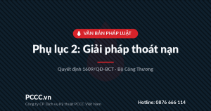 Thiếu thang thoát nạn, hành lang thoát nạn không đạt chuẩn — giải pháp theo Phụ lục 2 Quyết định 1609/QĐ-BCT 4 qd-1609-phu-luc-2-thoat-nan