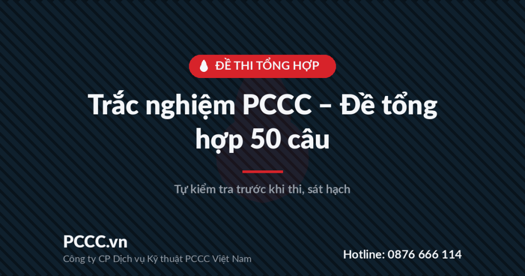 Đề tổng hợp số 1 1 quiz de tong hop - pccc.vn