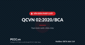 Toàn văn QCVN 02:2020/BCA – Quy chuẩn kỹ thuật quốc gia về trạm bơm nước chữa cháy 2 Toàn văn QCVN 02:2020/BCA - Quy chuẩn kỹ thuật quốc gia về trạm bơm nước chữa cháy